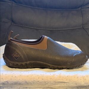 Muck Men's Black and Brown Rain & Snow Boots